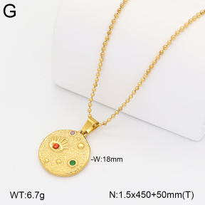 2N4005390ablb-749  Stainless Steel Necklace