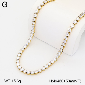 2N4005409vhov-774  Stainless Steel Necklace