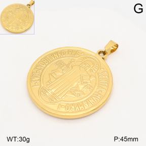 2P2006058ablb-452  Stainless Steel Pendant