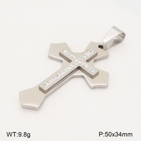 2P4001822ablb-452  Stainless Steel Pendant