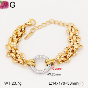 F2B402736bhia-J158  Fashion Copper Bracelet