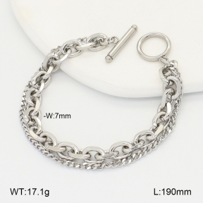 2B2005456bbov-775  Stainless Steel Bracelet