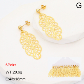 2E2006726ajvb-212  Stainless Steel Earrings