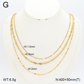 2N2008675vbpb-749  Stainless Steel Necklace