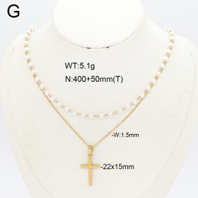 2N3003370bbov-749  Stainless Steel Necklace