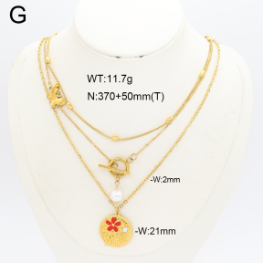 2N3003373vbpb-749  Stainless Steel Necklace