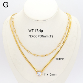2N4005419vbpb-749  Stainless Steel Necklace