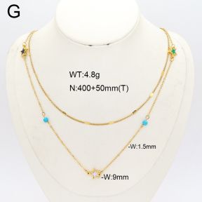 2N4005420bbov-749  Stainless Steel Necklace