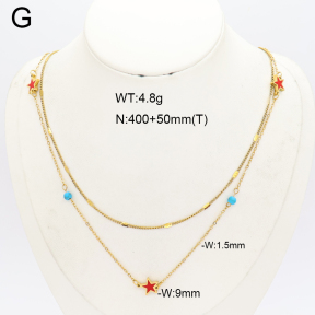 2N4005421bbov-749  Stainless Steel Necklace