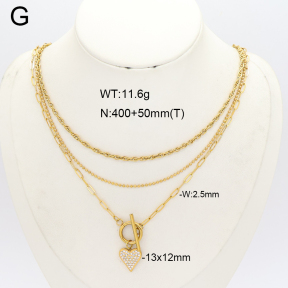 2N4005422vbpb-749  Stainless Steel Necklace