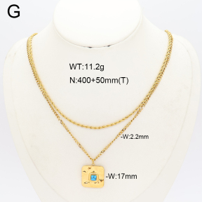 2N4005425vbnl-749  Stainless Steel Necklace