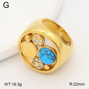 2R4002039bhia-749  6-8#  Stainless Steel Ring