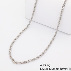 6N2005181aajm-G029  Stainless Steel Necklace