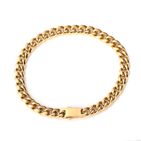 6B4003348abol-691  Width:6mm  Length :17cm  Stainless Steel Bracelet  CB001G
