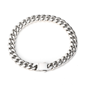 6B4003349vbnl-691  Width:8mm  Length :17cm  Stainless Steel Bracelet  CB002