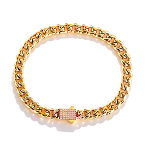 6B4003356bhva-691  Width:6mm  Length :16cm  Stainless Steel Bracelet  CB026G