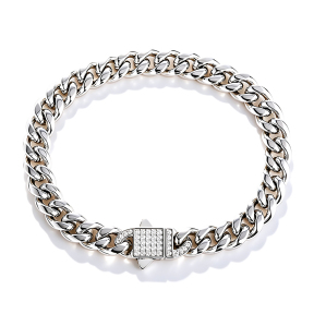6B4003359vbpb-691  Width:8mm  Length :16cm  Stainless Steel Bracelet  CB028