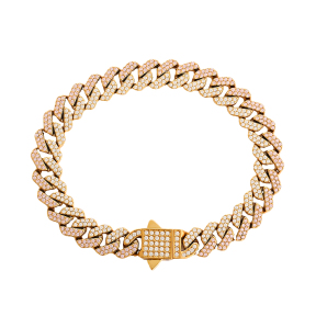 6B4003382ajha-691  Width:8mm  Length :16cm  Stainless Steel Bracelet  CB011G