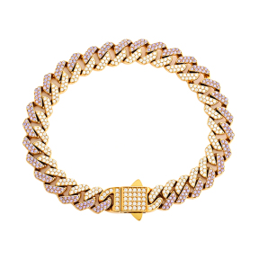 6B4003386ajha-691  Width:8mm  Length :16cm  Stainless Steel Bracelet  CB013G