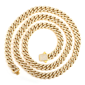 6N4004730alha-691  Width:6mm  Length :45cm  Stainless Steel Necklace  CN001G