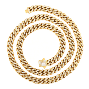 6N4004734alha-691  Width:6mm  Length :45cm  Stainless Steel Necklace  CN003G