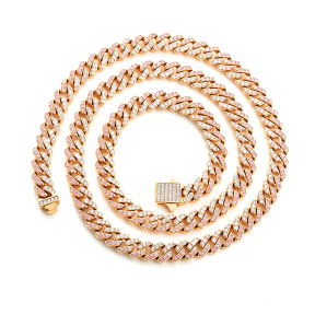 6N4004738blla-691  Width:6mm  Length :45cm  Stainless Steel Necklace  CN005G