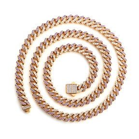 6N4004742blla-691  Width:6mm  Length :45cm  Stainless Steel Necklace  CN007G