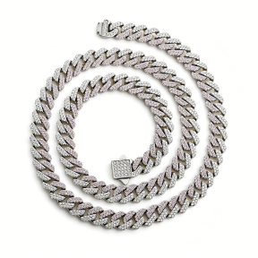 6N4004745bmpb-691  Width:8mm  Length :45cm  Stainless Steel Necklace  CN009