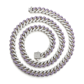 6N4004749bmpb-691  Width:8mm  Length :45cm  Stainless Steel Necklace  CN011