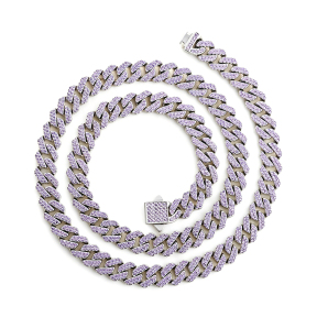6N4004751bmpb-691  Width:8mm  Length :45cm  Stainless Steel Necklace  CN012