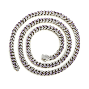 6N4004757akpa-691  Width:6mm  Length :45cm  Stainless Steel Necklace  CN015