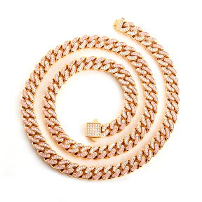 6N4004762alna-691  Width:8mm  Length :45cm  Stainless Steel Necklace  CN017G