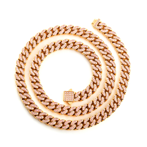 6N4004764alna-691  Width:8mm  Length :45cm  Stainless Steel Necklace  CN018G