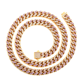 6N4004766alna-691  Width:8mm  Length :45cm  Stainless Steel Necklace  CN019G