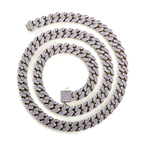 6N4004767alha-691  Width:8mm  Length :45cm  Stainless Steel Necklace  CN020