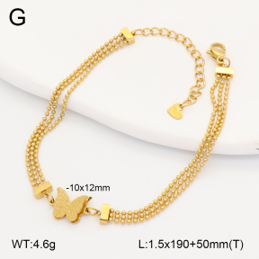 2B2005305bhbl-743  Stainless Steel Bracelet