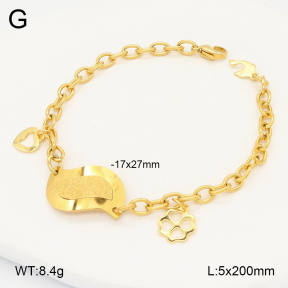 2B2005573bbml-775  Stainless Steel Bracelet