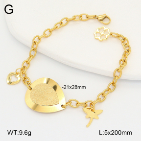 2B2005576bbml-775  Stainless Steel Bracelet