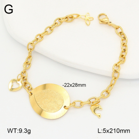 2B2005578bbml-775  Stainless Steel Bracelet