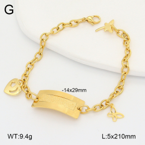 2B2005579bbml-775  Stainless Steel Bracelet