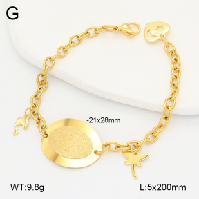 2B2005581bbml-775  Stainless Steel Bracelet