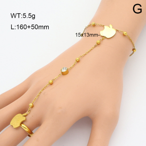 2B4005851aakl-698  Stainless Steel Bracelet