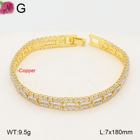 F2B402745bhva-J201  Fashion Copper Bracelet