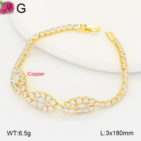 F2B402755bhva-J201  Fashion Copper Bracelet