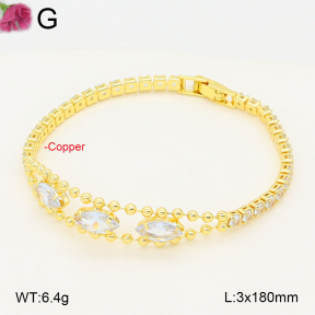 F2B402763bhva-J201  Fashion Copper Bracelet