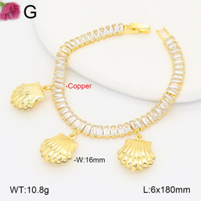 F2B402777bhva-J201  Fashion Copper Bracelet