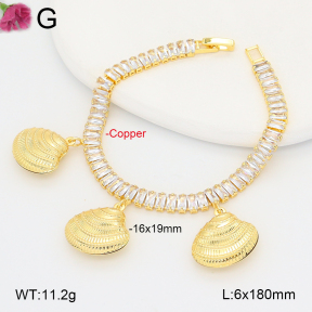 F2B402779bhva-J201  Fashion Copper Bracelet