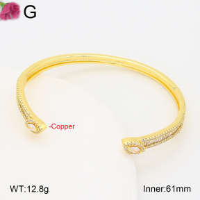 F2BA41003vhkb-J201  Fashion Copper Bangle