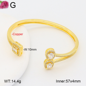 F2BA41025vhnv-J201  Fashion Copper Bangle