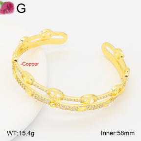F2BA41027ahlv-J201  Fashion Copper Bangle